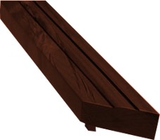 mahogany brickmould